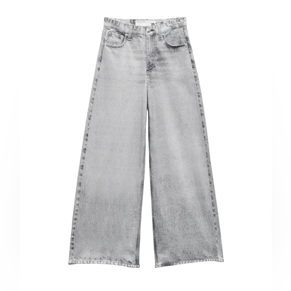 rag & bone Denim - Rag & Bone NWT Miramar Terry Sofie Ankle Pant Icy Grey *SOLD OUT* Size 26